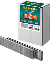Степлерге арналған тар қапсырмалар, KRAFTOOL, 55 типті қапсырмалар, 25 мм (31789-25)
