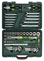 Набор слесарно-монтажного инструмента, KRAFTOOL, 84 шт. (27977-H84)