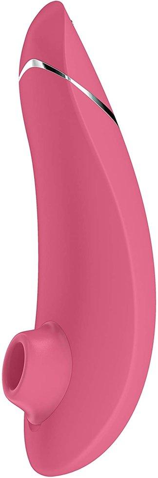 Бесконтактный клиторальный стимулятор Womanizer Premium розовый, фото 1