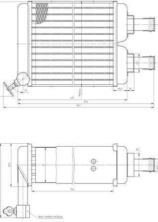 103Ш-8101060-20 Радиатор отопителя МАЗ-103 4-рядный