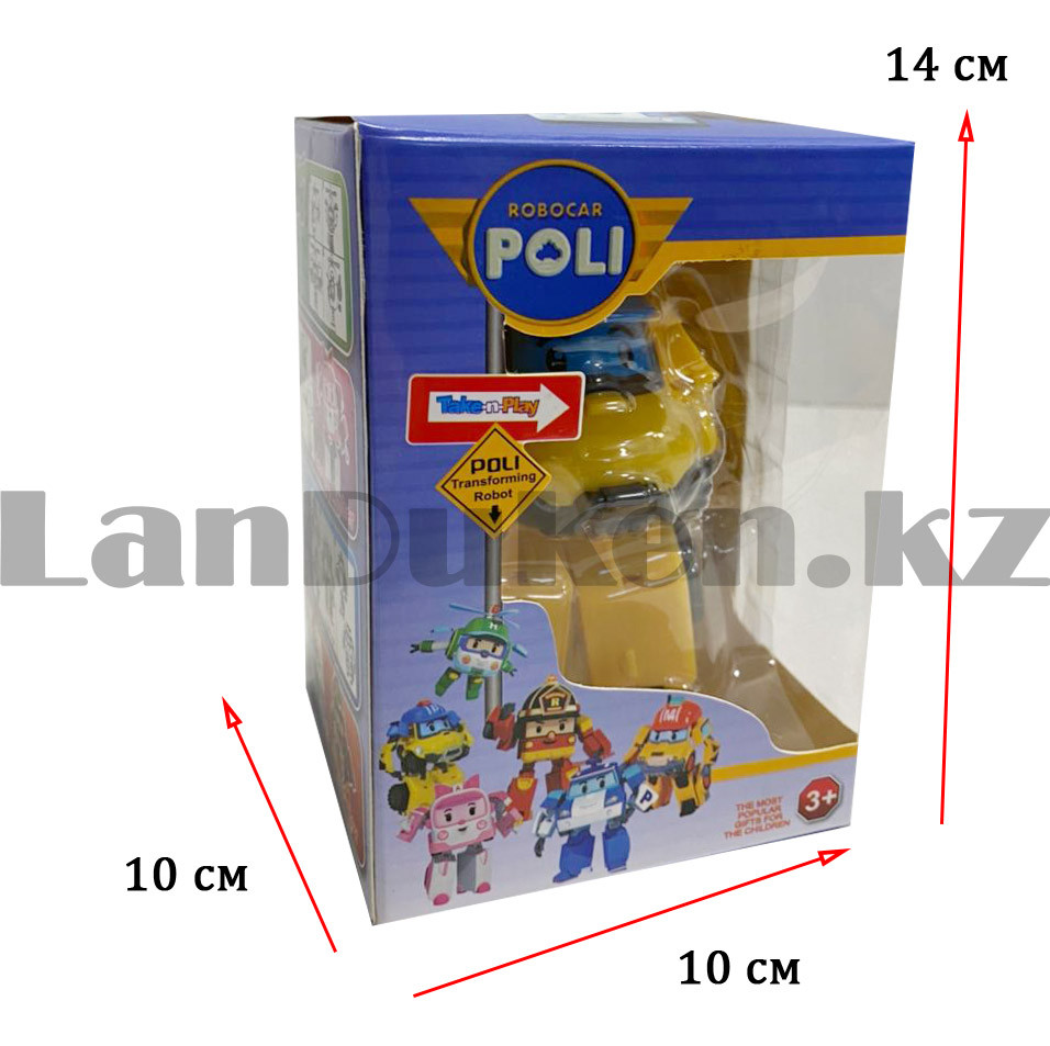 Трансформер игрушечный из серии Робокар Поли и его друзья для детей Баки 11,5 см - фото 2 - id-p84290335