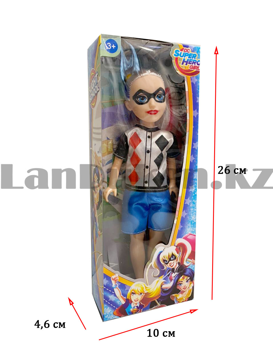 Кукла игрушечная детская Харли Квинн Harley Quinn в костюмчике 24 см - фото 2 - id-p84290779