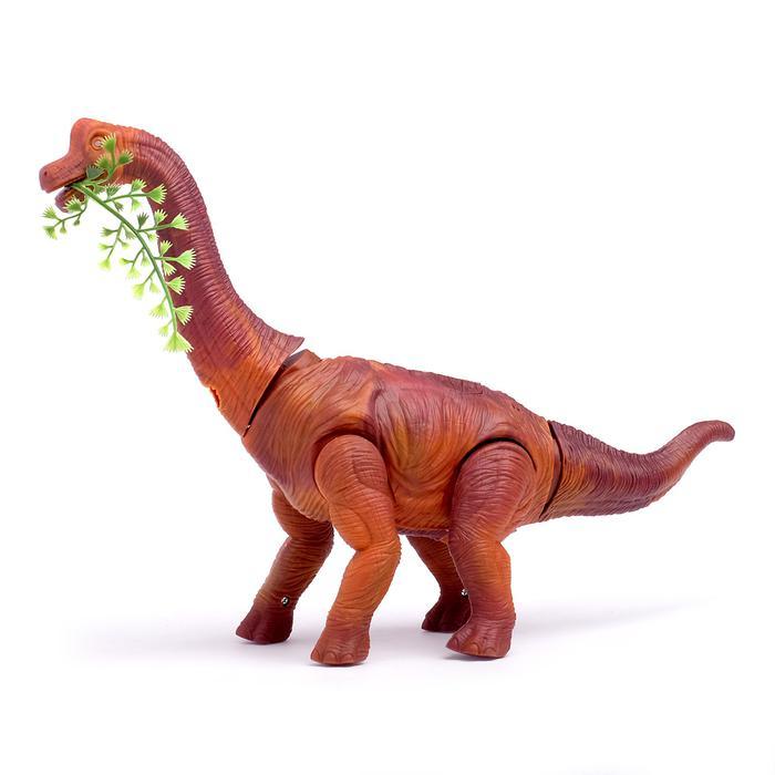 Динозавр Брахиозавр травоядный, световые и звуковые эффекты - фото 3 - id-p83963266