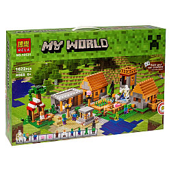Bela My World 10531 Конструктор Деревня Майнкрафт (Аналог LEGO 21128)