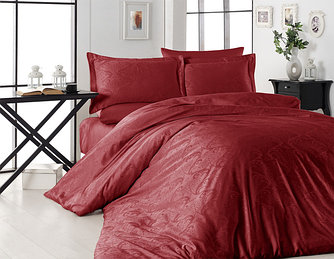 Постельное белье 2,0 ЕВРО спальное, сатин-жаккард люкс, тенсел, бамбук Турция (премиум)