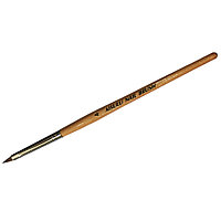 Кисточка для акрила AISULU Nail Brush №4 с дерев. ручкой №28219