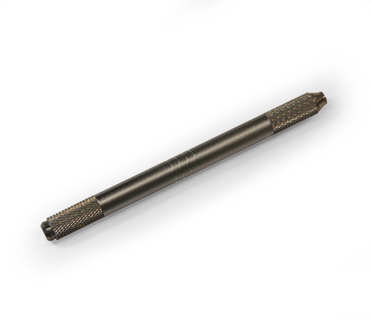 Ручка-манипула для микроблейдинга и ручного татуажа двухстор. металл (серебристая) №72074(2) - фото 1 - id-p84292758