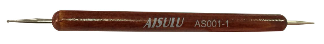 Дотс для дизайна ногтей AS-001-2 (деревянная ручка) 2-х стор. AISULU №8486(2) - фото 1 - id-p84293228
