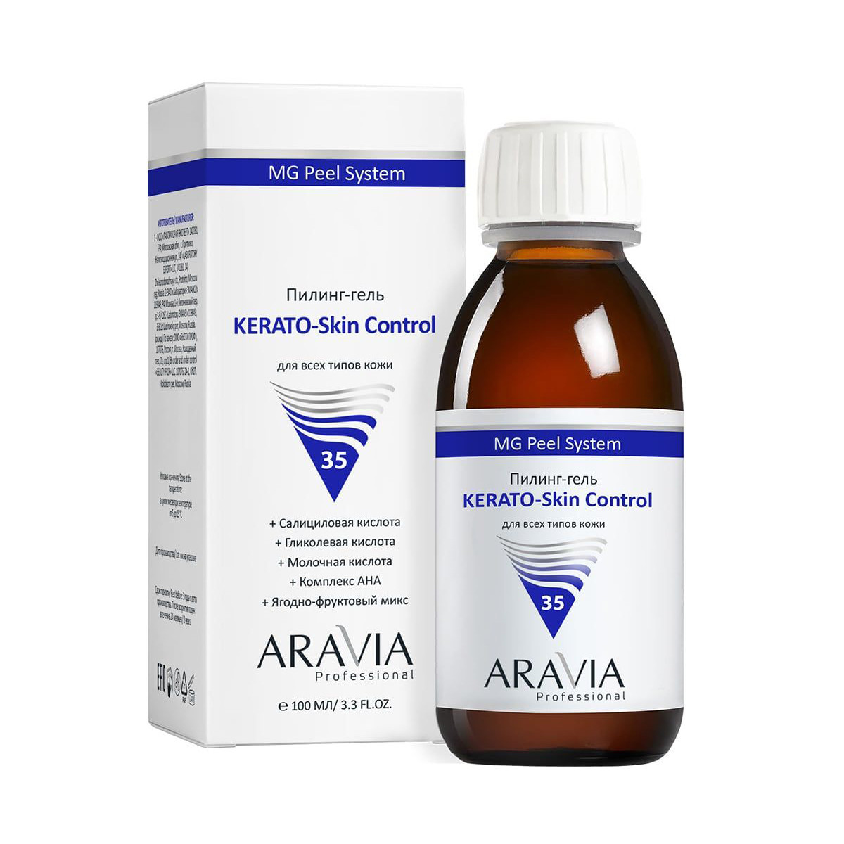 Пилинг-гель ARAVIA Professional KERATO-Skin Control 100 мл, №94505 - фото 1 - id-p84292610
