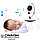 Видеоняня Baby Monitor VB 605 / Колыбельные мелодии / Двухсторонняя связь, фото 6