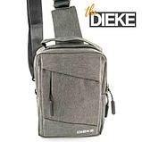 Рюкзак-сумка однолямочный с портом USB для зарядки устройств Dieke Compact #1262 (Черный), фото 8