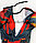 Костюм детский карнавальный комбинезон  с мускулами и маской Человек Паук вид 2, фото 7