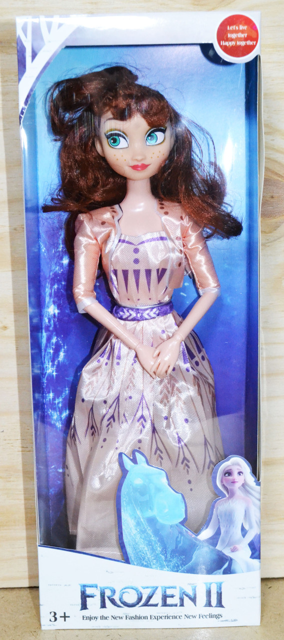 LL615 Кукла Анна Frozen 2 герой из мультика Холодное Сердце 32*12см - фото 1 - id-p84334558