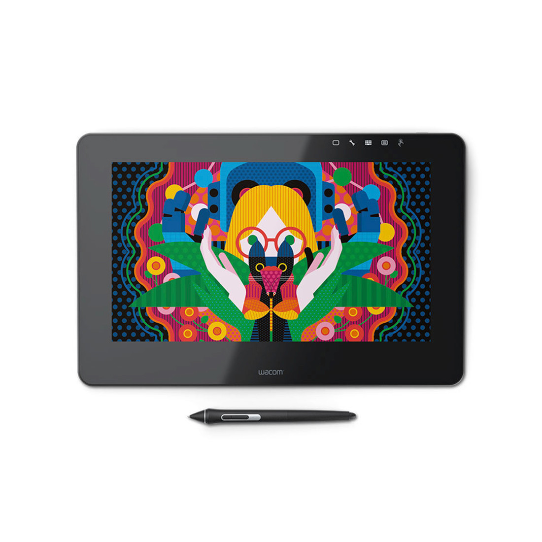 Графический планшет, Wacom, Cintiq Pro 13HD EU/RU (DTH-1320), Разрешение 5080 линий на дюйм, Размер