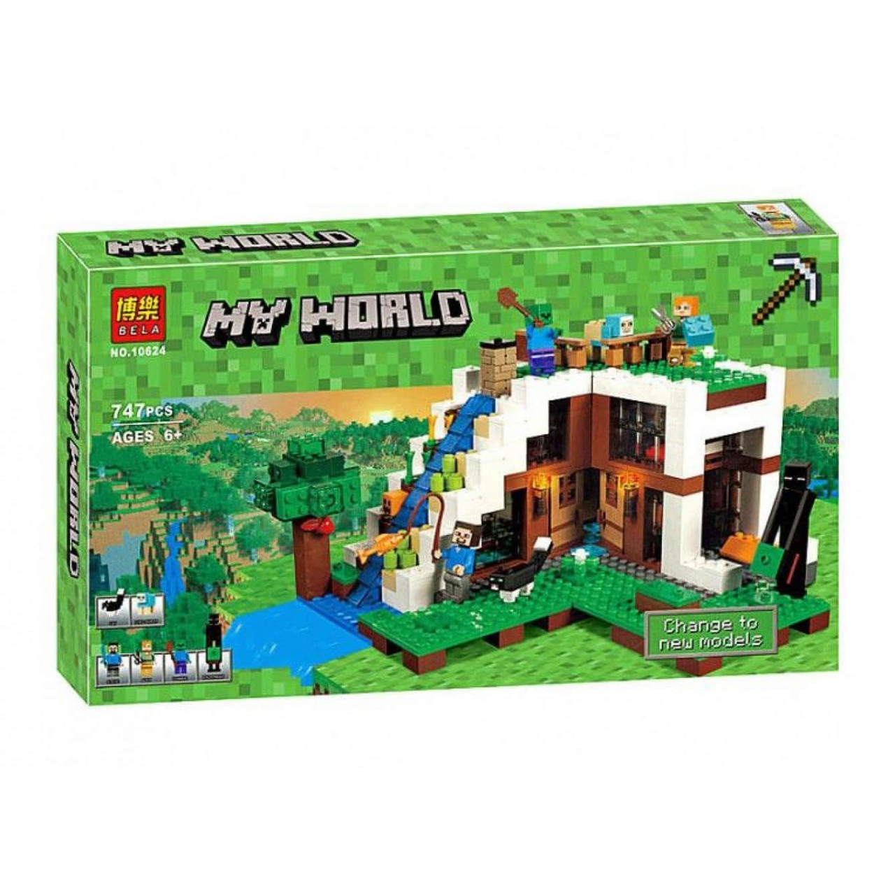 Lari My World 10624 Конструктор База на водопаде (Аналог LEGO 21134)
