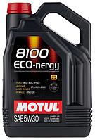 5W30 8100 ECO Nergy (5Л) Синтетическое моторное масло Motul