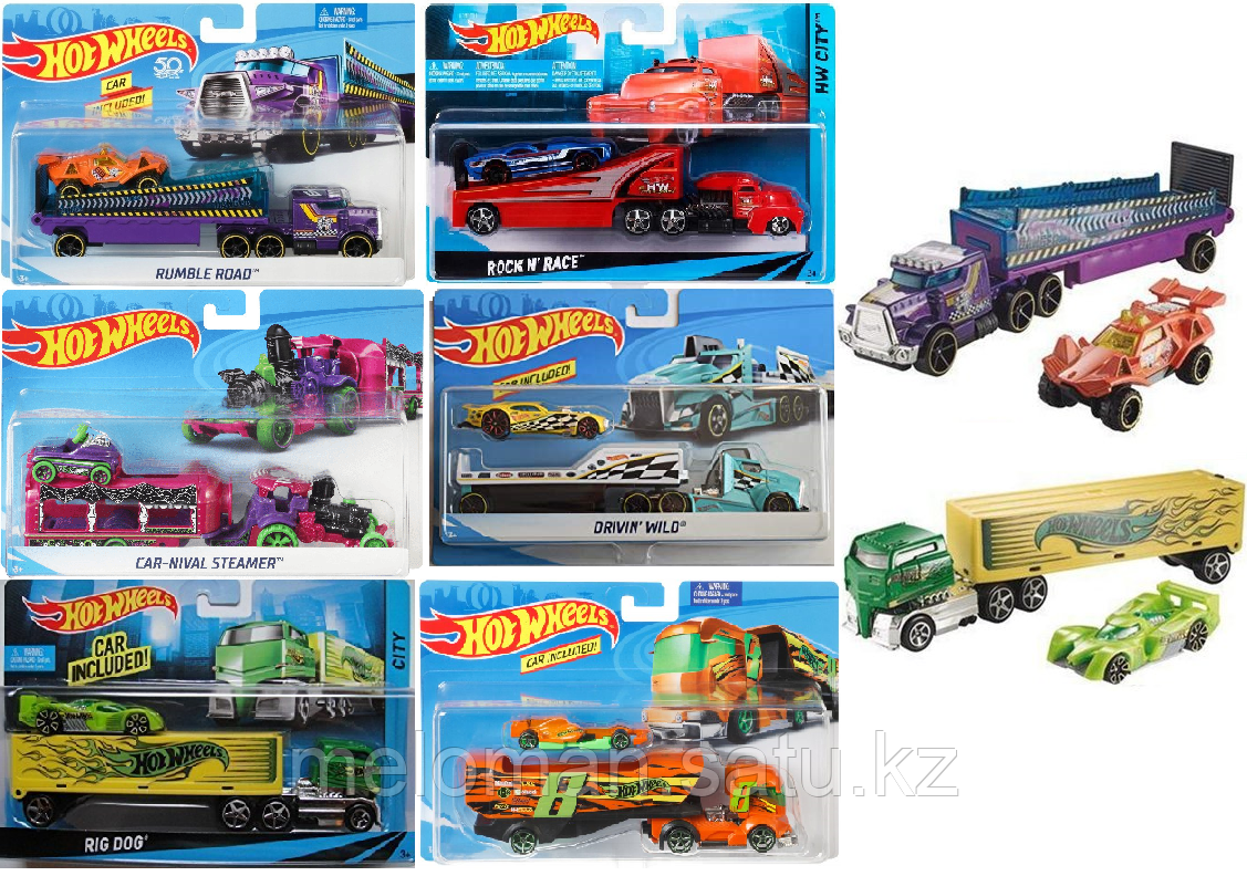 Hot Wheels: Basic. Super Rigs, в ассортименте - фото 2 - id-p82603180