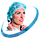 Шапочка - берет (шарлотка) медицинская (цвета:розовый, зеленый, голубой, белый), фото 2