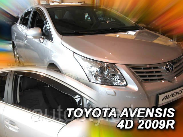 Дефлекторы окон Toyota Avensis 2009+ HIK