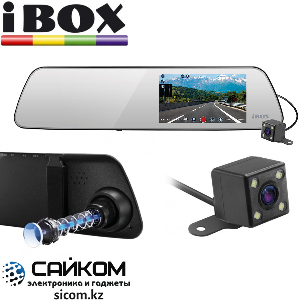 Автомобильный Видеорегистратор iBOX Spectr Dual / 2 Камеры / Full HD - фото 1 - id-p84492901