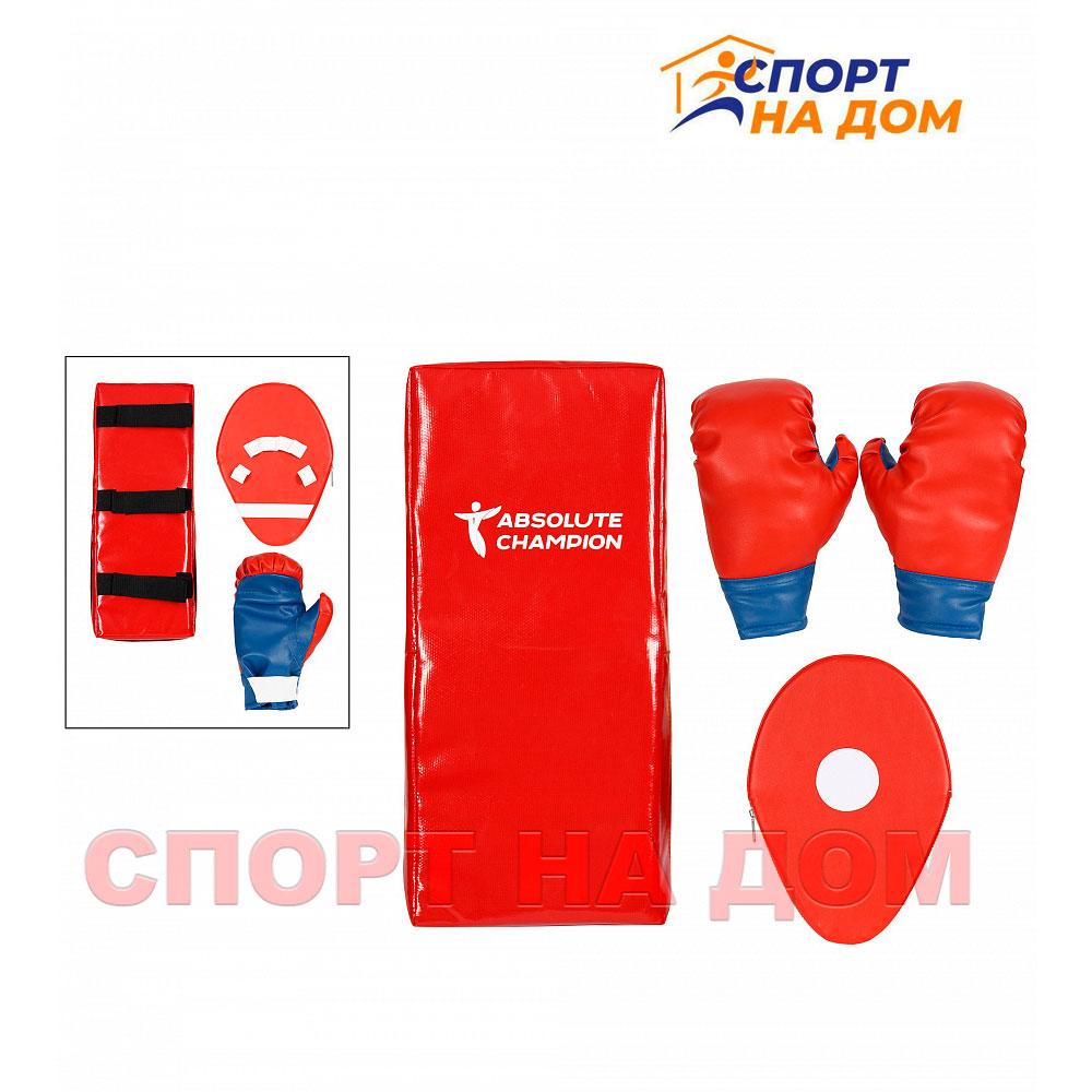 Детский игровой набор «Чемпион» перчатки+лапа+макивара - фото 1 - id-p84536999
