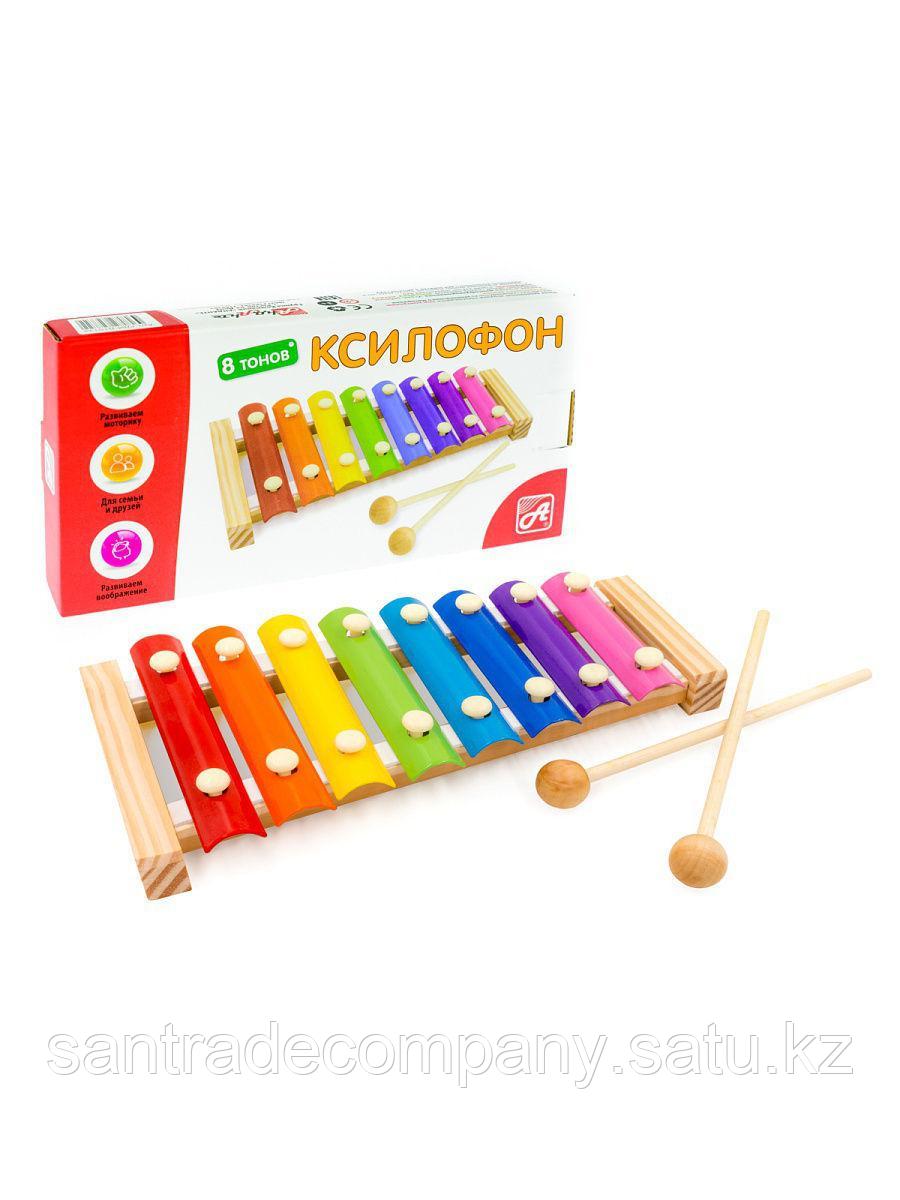 Ксилофон деревянный детский