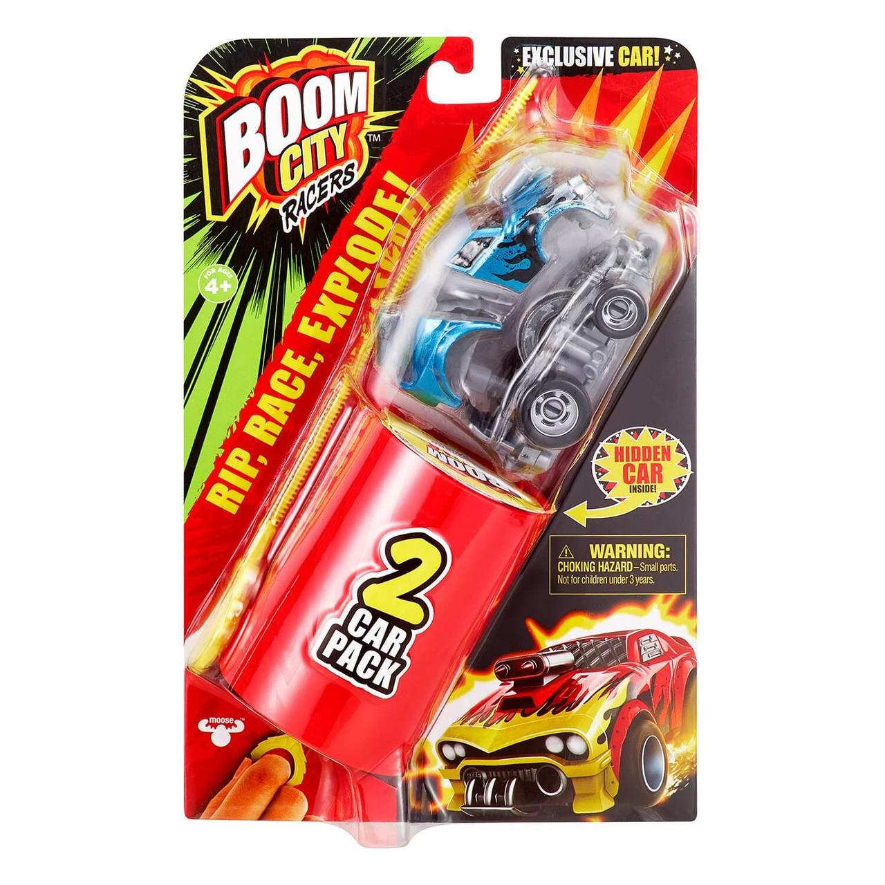 Набор машинок Moose Boom City Racers «Fire It Up» (40056)