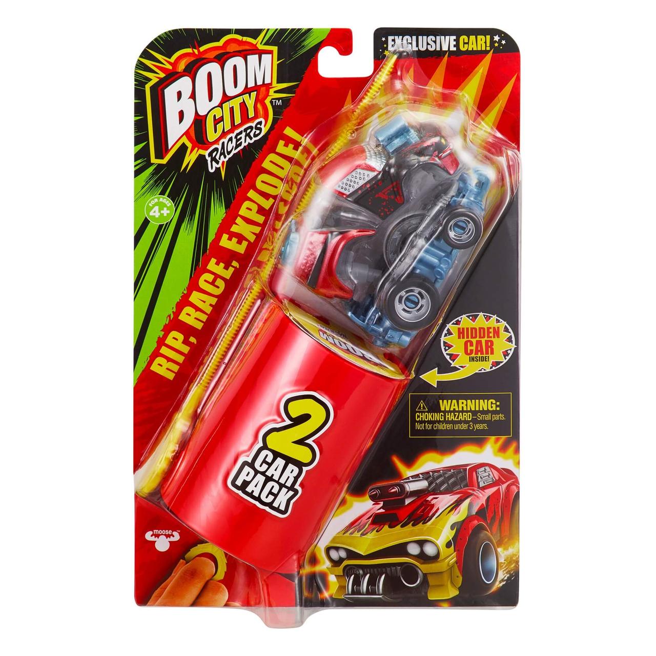 2 машинки Boom City Racers - BOOM YAH