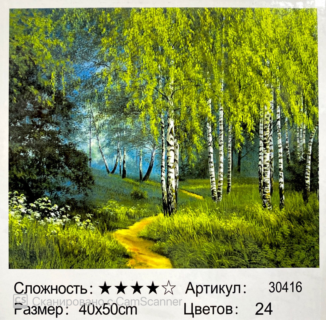Картина по номерам " Природа " 50*40 см