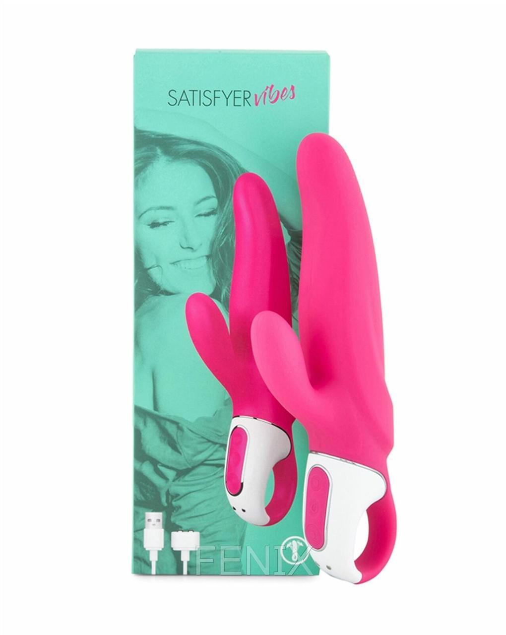 Вибратор-кролик Satisfyer Vibes - Mr. Rabbit, 22 см