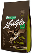 456755 Nature’s Protection GF LifeStyle Poultry, корм для взрослых собак всех пород с птицей, уп.1,5 кг.