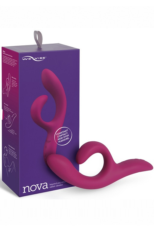 Многофункциональный вибромассажер-кролик We-Vibe Nova 2 с беспрерывной стимуляцией