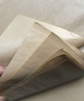 Крафтовая папиросная бумага, 50х35 см, 20 листов, фото 2