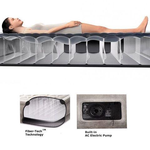 Кровать двуспальная ортопедическая INTEX Comfort-Plush DELUXE 64428 надувная с электронасосом - фото 4 - id-p84557869
