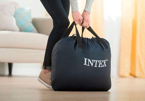 Кровать двуспальная ортопедическая INTEX Comfort-Plush DELUXE 64428 надувная с электронасосом - фото 7 - id-p84557869