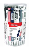 Карандаш механический BERLINGO "Х" 0,5 мм, с ластиком, ассорти
