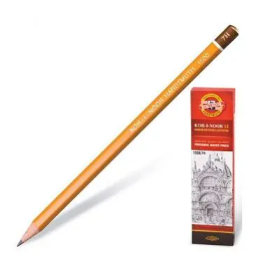 Карандаш KOH-I-NOOR "1500", профессиональный, 7Н