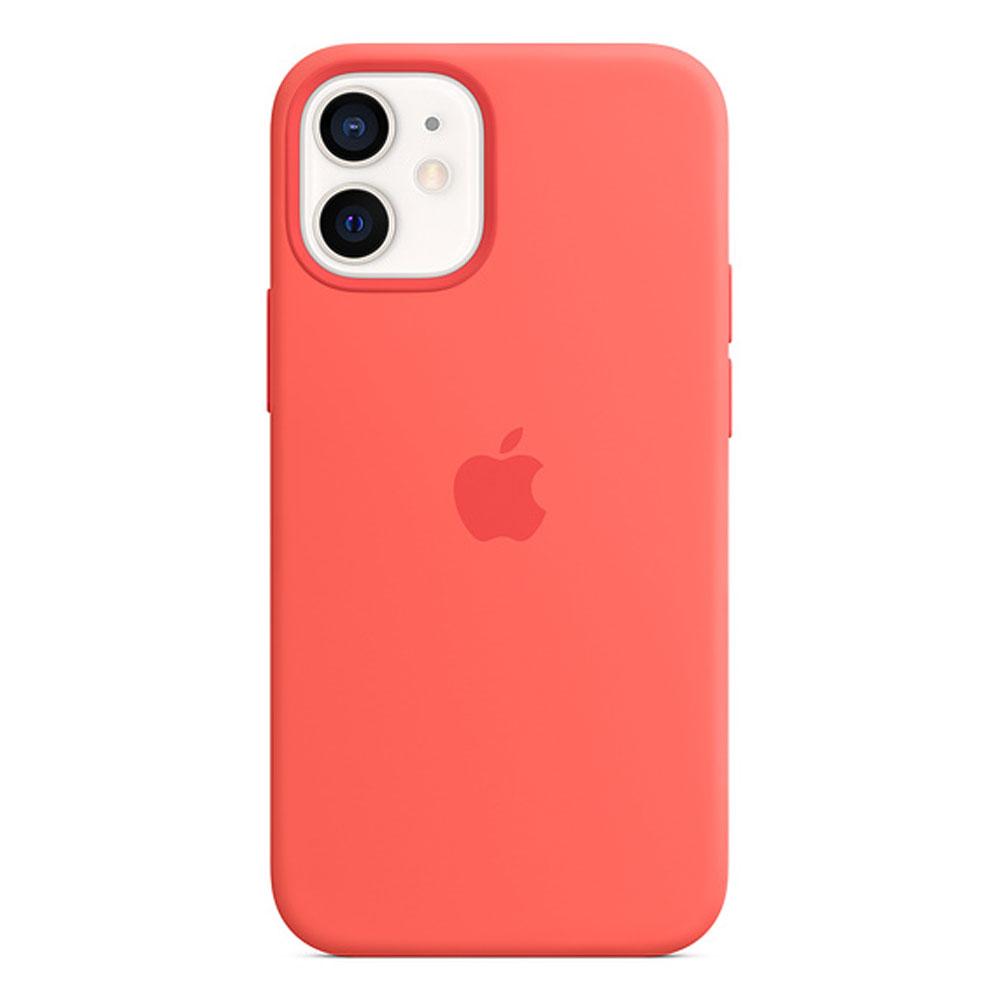 Оригинальный силиконовый чехол для Apple IPhone 12 mini c MagSafe - Pink Citrus
