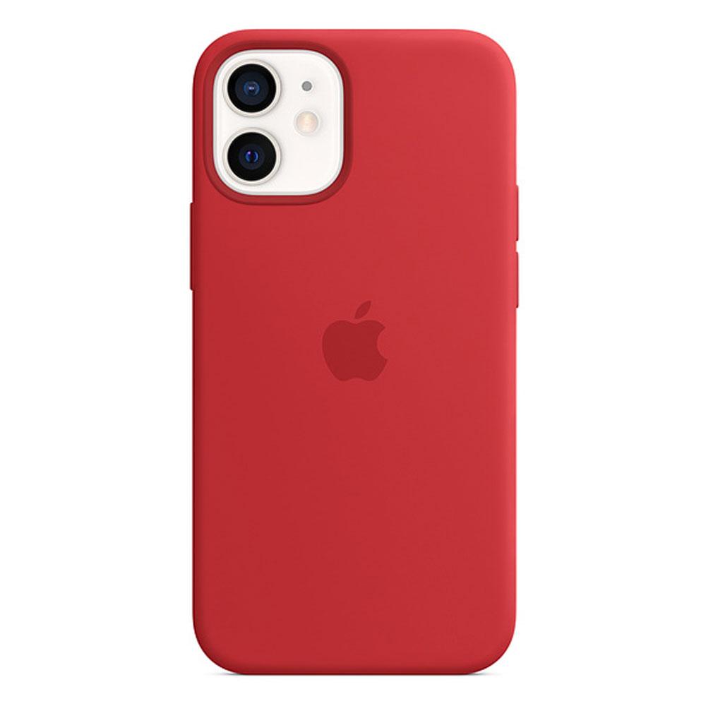 Оригинальный силиконовый чехол для Apple IPhone 12 mini с MagSafe - (PRODUCT)RED