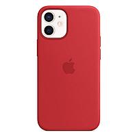 Оригинальный силиконовый чехол для Apple IPhone 12 mini с MagSafe - (PRODUCT)RED, фото 1