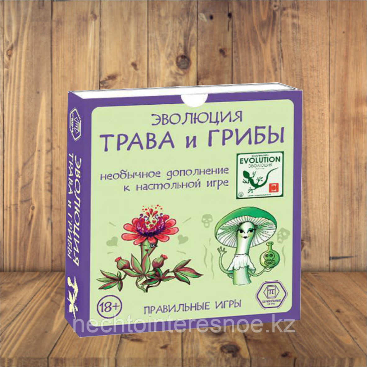 Эволюция. Трава и грибы