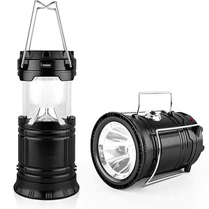 Кемпинговый аккумуляторный фонарь СТАРТ LCE501-B1 Black