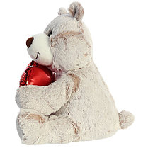 AURORA Игрушка мягкая Медведь Большое сердце кор. 30 см, фото 3