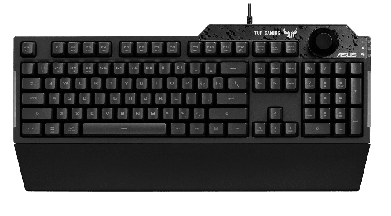 Игровая клавиатура ASUS RA04 TUF GAMING K1 90MP01X0-BKRA00