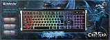 Defender 45280 клавиатура игровая проводная Chimera GK-280DL RGB подсветка, 9 режимов, фото 2
