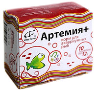 Артемия + (артемия с солью, упаковка 120 грамм)