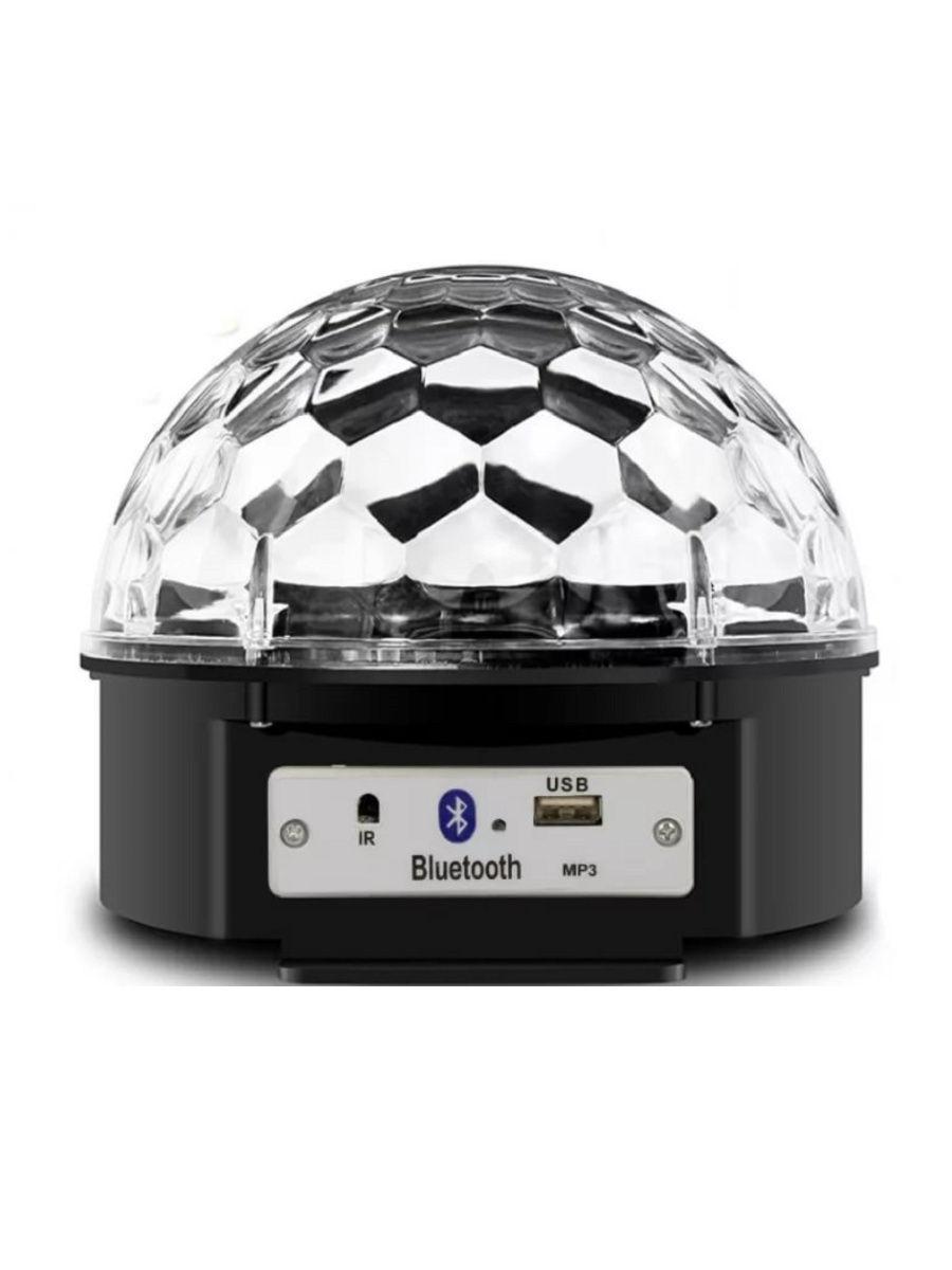 Диско шар цветомузыка Led Magic Ball Light"с mp3 и блютузом (Bluetooth) - фото 5 - id-p48129927