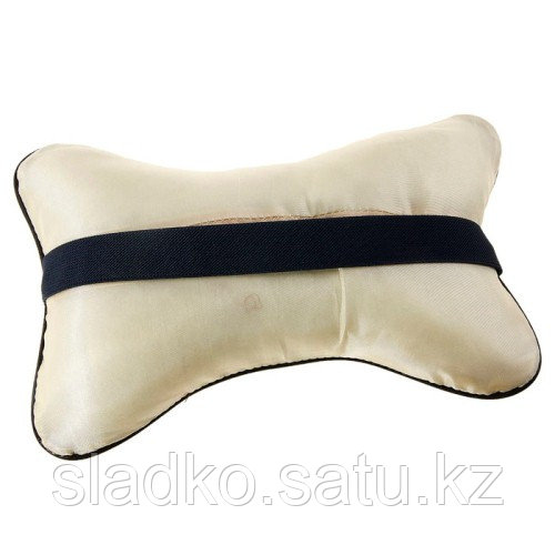 Ортопедическая подушка на подголовник кресла текстиль для авто - фото 6 - id-p8905599