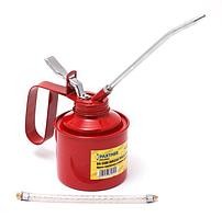 Пресс-масленка с гибким шлангом и дополнительным жестким наконечиком удлинителем 240мл