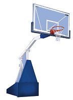 Стойка баскетбольная мобильная складная с механизмом, фото 1